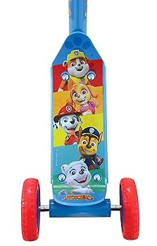 Amazon.com: Paw Patrol 3-Wheel Scooter for Kids Deluxe